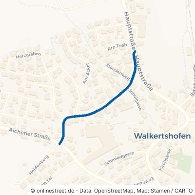 Schörrstraße Walkertshofen 