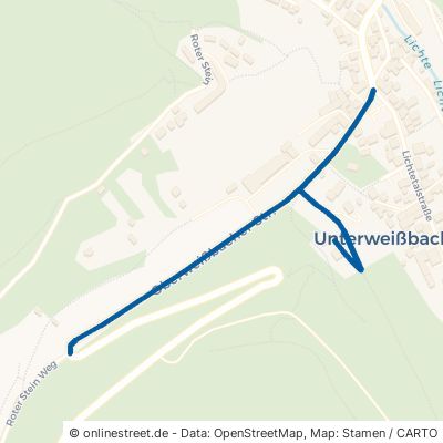 Oberweißbacher Straße Unterweißbach Unterweißbach 