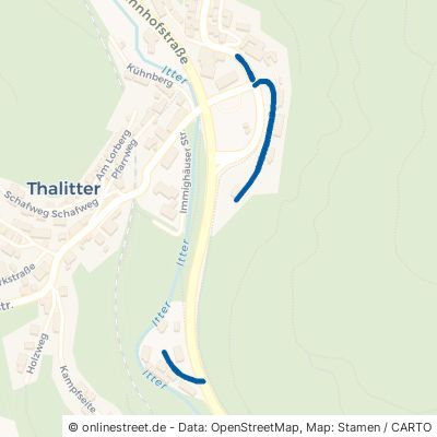 Hüttenstraße Vöhl Thalitter 