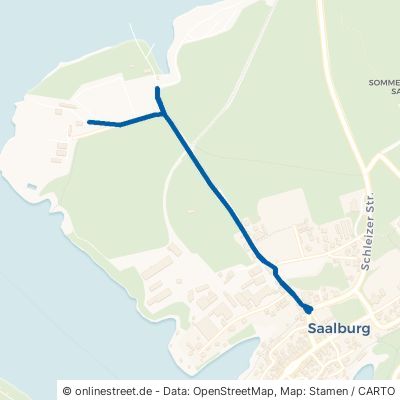 Wetteraweg Saalburg-Ebersdorf Saalburg 