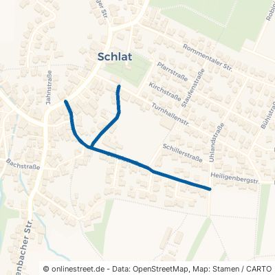 Schulstraße Schlat 