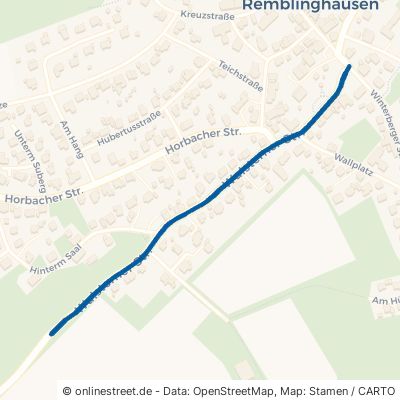 Wulsterner Straße Meschede Remblinghausen 