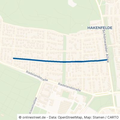 Kronprinzenstraße 13589 Berlin Hakenfelde Bezirk Spandau