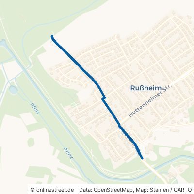 Rheinstraße Dettenheim Rußheim 