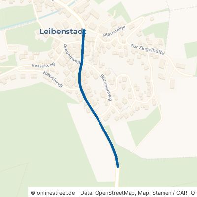 Unterkessacher Straße Adelsheim Leibenstadt 