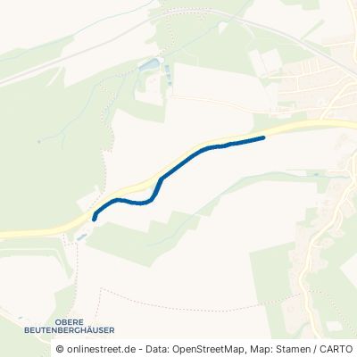 Südweg Niederwiesa Oberwiesa 