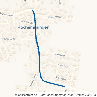 Schweizer Straße Bad Dürrheim Hochemmingen 