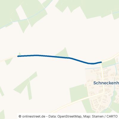 Kleinkissendorfer Weg Bibertal Schneckenhofen 