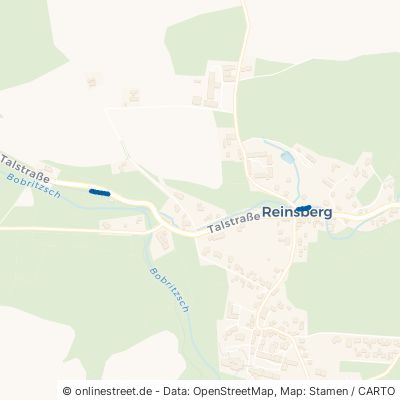 Wanderweg Kleinbahnstrecke Reinsberg Niederreinsberg 