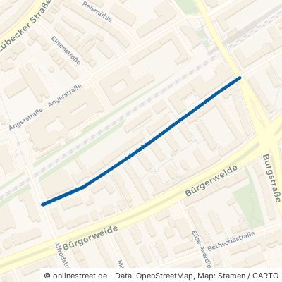 Hinrichsenstraße Hamburg Borgfelde 