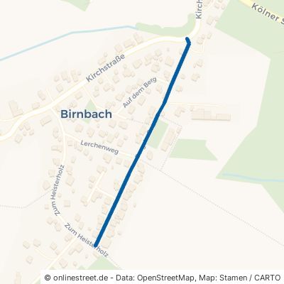 Bergstraße Birnbach 