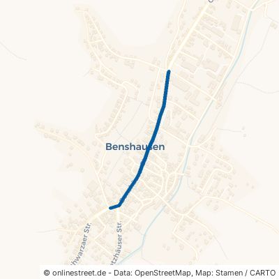 Benshäuser Straße Zella-Mehlis Benshausen 