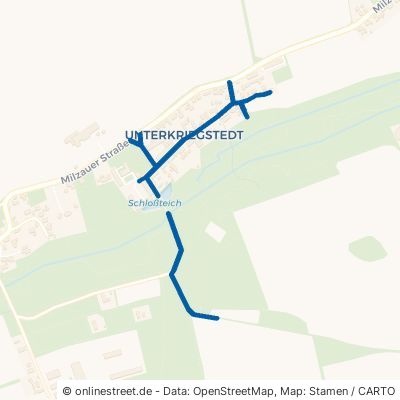 Kriegstedter Straße Bad Lauchstädt Milzau 