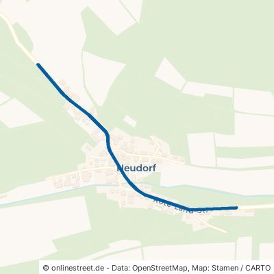 Rote-Land-Straße Diemelstadt Neudorf 