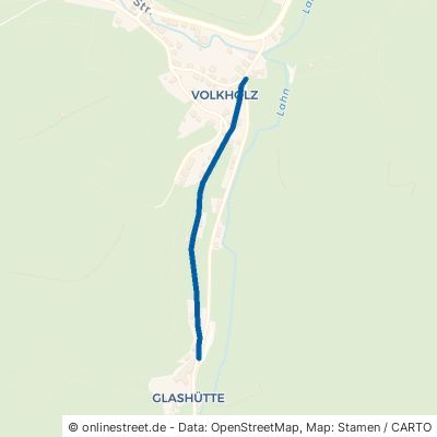 Lahnhofweg Bad Laasphe Volkholz 