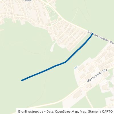 Siedlungsweg Neuenbürg Arnbach 