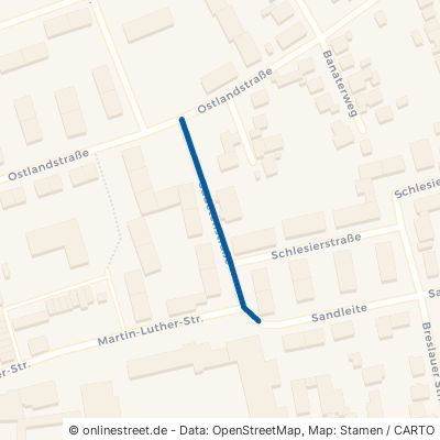 Sudetenstraße Rödental Oeslau 