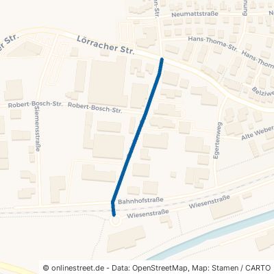 Daimlerstraße Steinen 