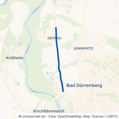 Ostrauer Straße Bad Dürrenberg Ostrau 