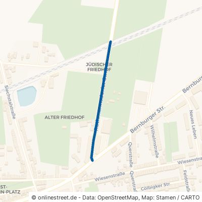 Rathmannsdorfer Straße Güsten 