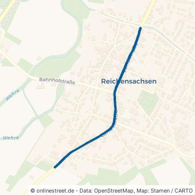 Landstraße Wehretal Reichensachsen Reichensachsen