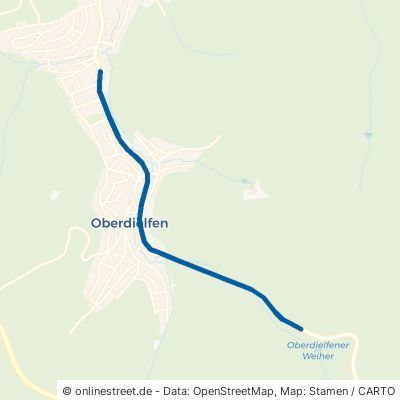 Oberdielfener Straße Wilnsdorf Oberdielfen 