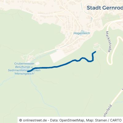 Herrenbergsweg Quedlinburg Gernrode 