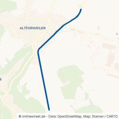 Landstraße Überherrn Altforweiler 