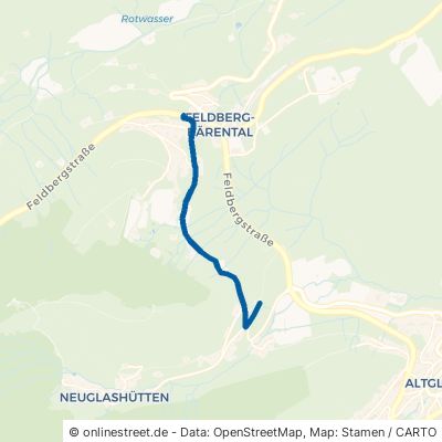 Schrofenweg Feldberg (Schwarzwald) Altglashütten 