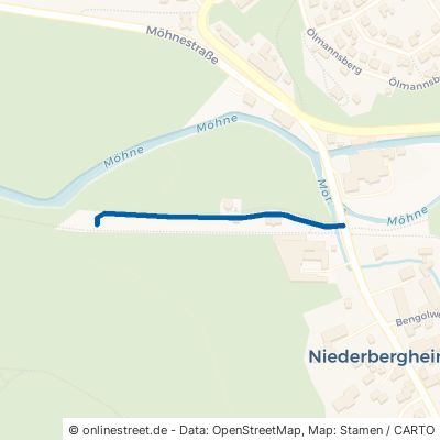 Zum Radweg Warstein Niederbergheim 