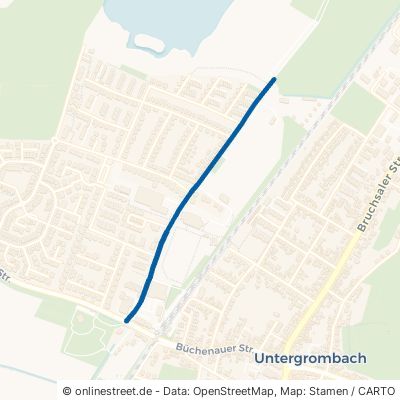 Joß-Fritz-Straße Bruchsal Untergrombach 