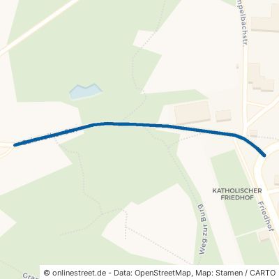 Gaisweiher Straße Flossenbürg 