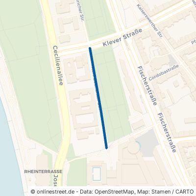 Kurt-Baurichter-Straße Düsseldorf Pempelfort 