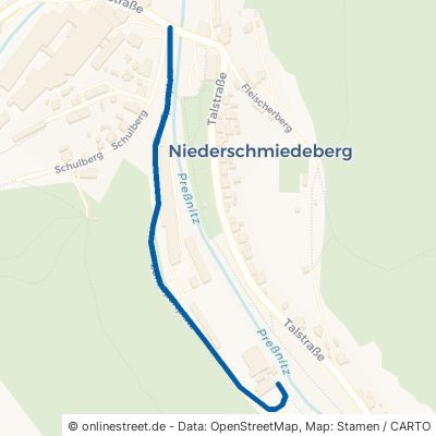 Zum Sportplatz Großrückerswalde Niederschmiedeberg 