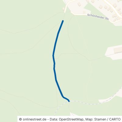 Schindangerweg Stützengrün Neuheide 