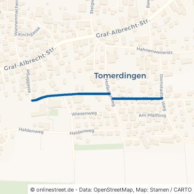 Elchinger Weg Dornstadt Tomerdingen 