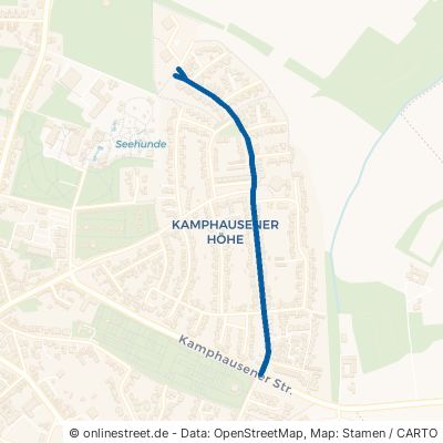Kelzenberger Weg Mönchengladbach Kamphausener Höhe 