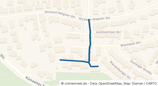 Oberglogauer Straße Fulda Ostend 