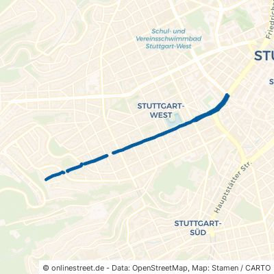 Rotebühlstraße 70178 Stuttgart West Stuttgart-West