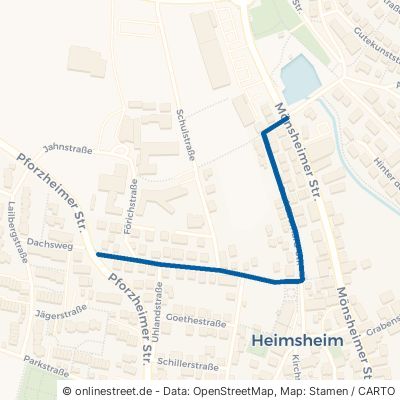 Graf-Eberhard-Straße Heimsheim 