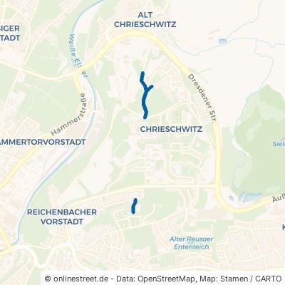 Einsteinweg Plauen Chrieschwitz 