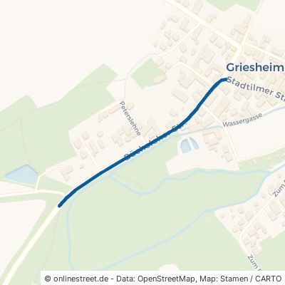 Bücheloher Straße Stadtilm Griesheim 