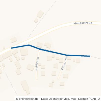 Alte Straße Simmersfeld Aichhalden-Oberweiler 