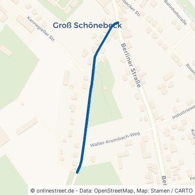 Friedenstraße 16244 Schorfheide Groß Schönebeck 