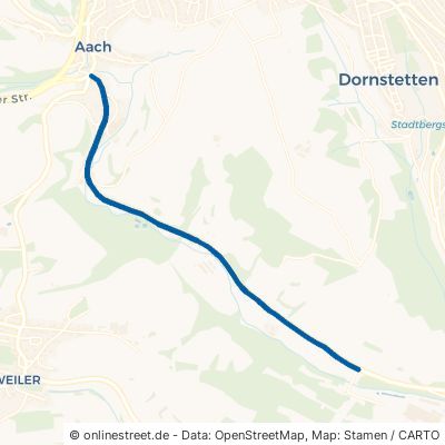Glattalstraße Dornstetten Aach 