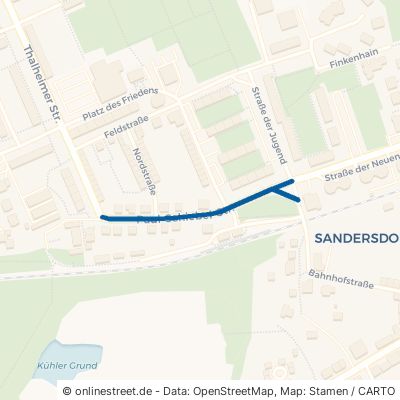 Paul-Schiebel-Straße Sandersdorf-Brehna 