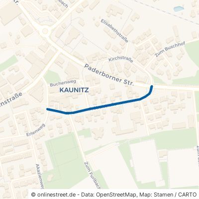 Fröbelstraße Verl Kaunitz 