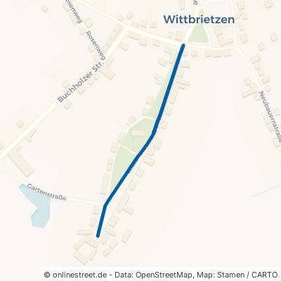 Wittbrietzener Dorfstraße Beelitz Wittbrietzen 