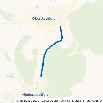 Kosmosradweg Oberstadtfeld 