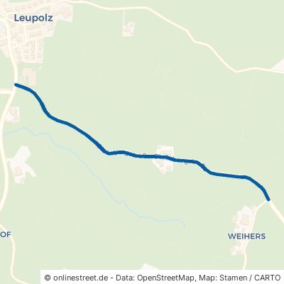Steinbergstraße Wangen im Allgäu Leupolz 